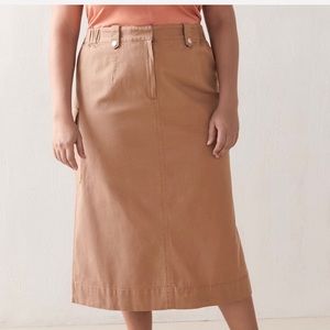 ADDITION ELLE PENNINGTONS NWOT size 10 High Waisted Cargo Skirt office wear